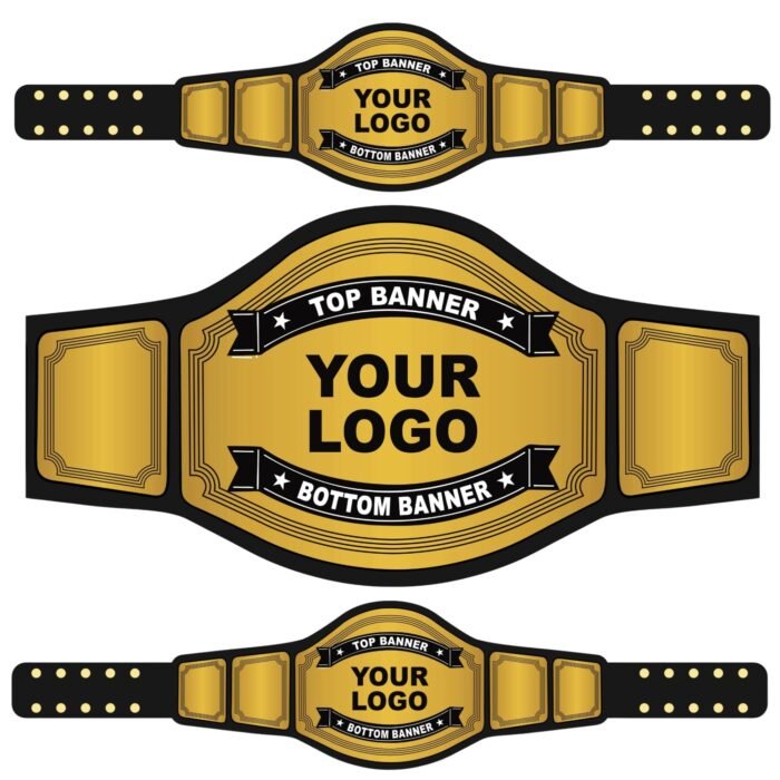 Custom Engraved Championship Belt