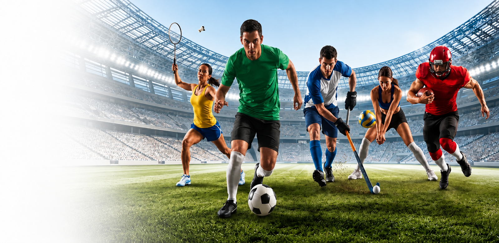 Multi-sport solutions: championship belts, sportswear, and branded merchandise